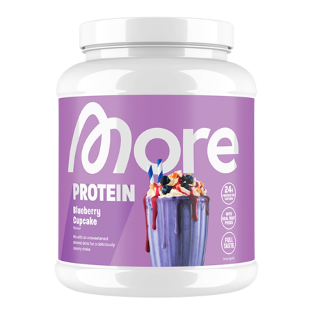 More Nutrition More Protein Blueberry Cupcake